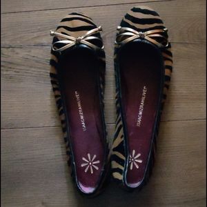 Isaac Mizrahi Tiger Ballet Flats